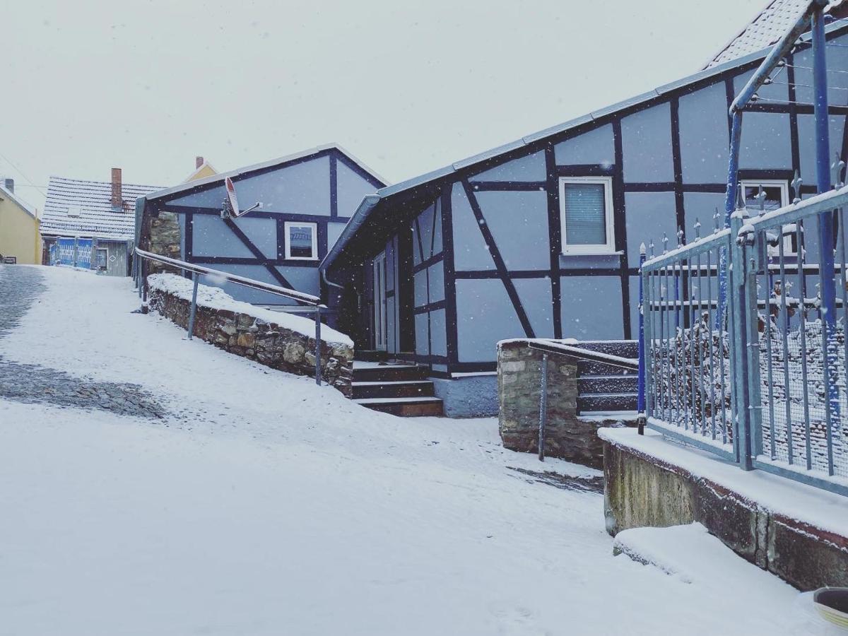 Ferienhaus Am Schlossberg In Ranis Bagian luar foto